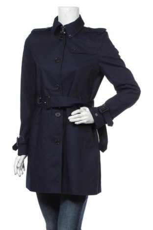 Damen Trenchcoat Tommy Hilfiger, Größe M, Farbe Blau, Baumwolle, Preis 131,06 €