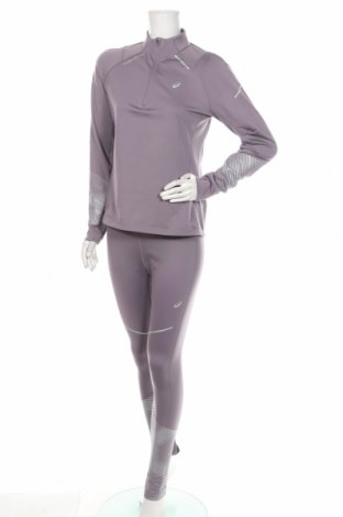 Damen Trainingsanzug ASICS, Größe M, Farbe Lila, 91% Polyester, 9% Elastan, Preis 54,97 €