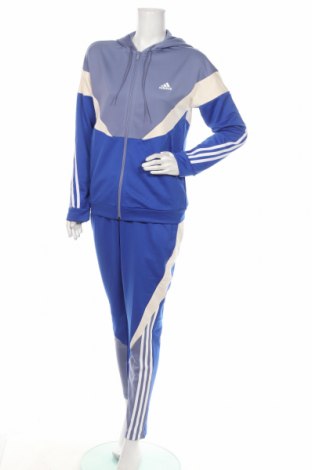Damen Trainingsanzug Adidas, Größe L, Farbe Mehrfarbig, 100% Polyester, Preis 68,19 €