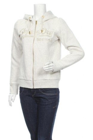 Damen Sweatshirt Superdry, Größe M, Farbe Grau, 58% Baumwolle, 42% Polyester, Preis 61,47 €
