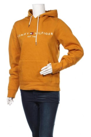 Damen Sweatshirt Tommy Hilfiger, Größe M, Farbe Gelb, 64% Baumwolle, 36% Polyester, Preis 79,74 €