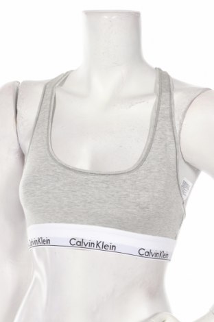 Damen Unterwäsche Calvin Klein, Größe M, Farbe Grau, 53% Baumwolle, 35% Modal, 12% Elastan, Preis 22,02 €