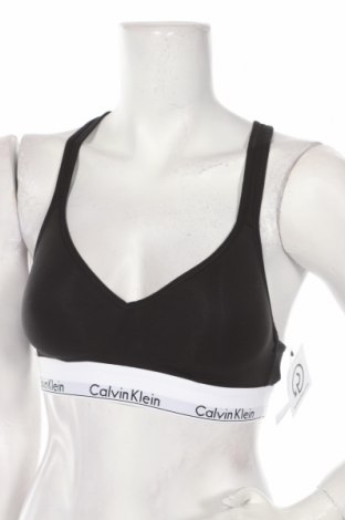 Damen Unterwäsche Calvin Klein, Größe M, Farbe Schwarz, 53% Baumwolle, 35% Modal, 12% Elastan, Preis 28,50 €