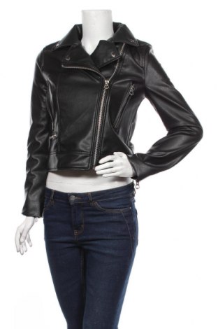 Dámská kožená bunda  H&M, Velikost S, Barva Černá, Eko kůže, Cena  733,00 Kč