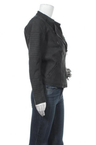 Damen Lederjacke ONLY, Größe L, Farbe Schwarz, Kunstleder, Preis 22,96 €