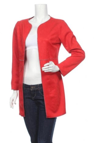 Palton de femei, Mărime M, Culoare Roșu, 92% poliester, 8% elastan, Preț 152,53 Lei