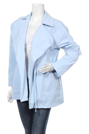 Γυναικείο παλτό, Μέγεθος L, Χρώμα Μπλέ, 65% βαμβάκι, 35% πολυεστέρας, Τιμή 27,28 €