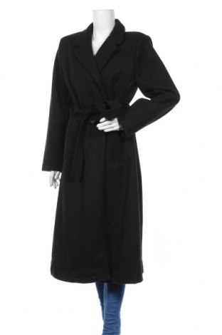 Palton de femei Le Comptoir du Manteau, Mărime XL, Culoare Negru, 90% poliester, 10% lână, Preț 191,94 Lei
