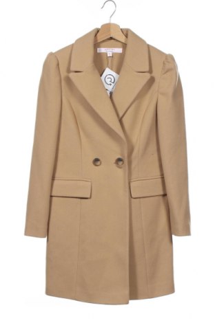 Дамско палто Miss Selfridge, Размер XS, Цвят Кафяв, 100% полиестер, Цена 121,37 лв.