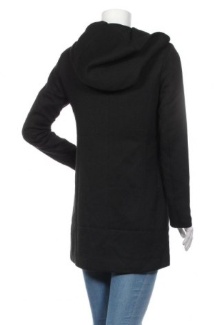Дамско палто ONLY, Размер S, Цвят Черен, 85% полиестер, 15% памук, Цена 26,70 лв.