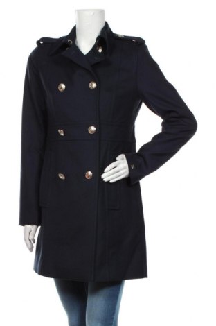 Dámský kabát  Tommy Hilfiger, Velikost S, Barva Modrá, 71% polyester, 26% polyester, 3% elastan, Cena  5 404,00 Kč