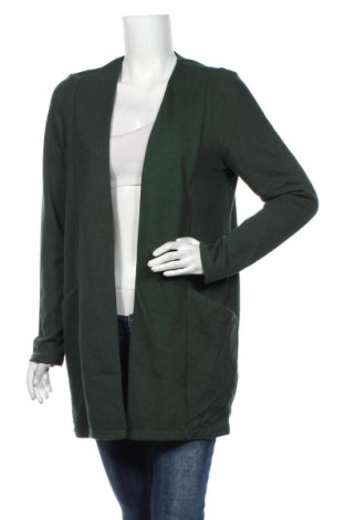 Дамско палто Vila, Размер M, Цвят Зелен, 74% полиестер, 26% памук, Цена 37,62 лв.