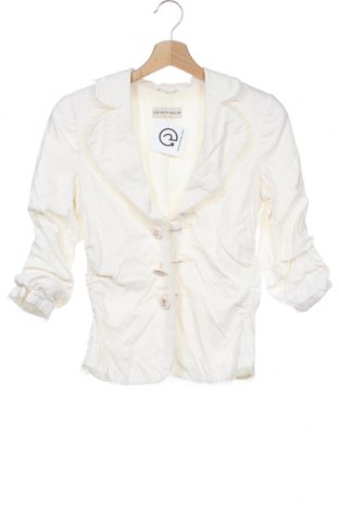Γυναικείο σακάκι Emporio Armani, Μέγεθος S, Χρώμα Λευκό, 59% λινό, 39% βισκόζη, 2% ελαστάνη, Τιμή 109,48 €