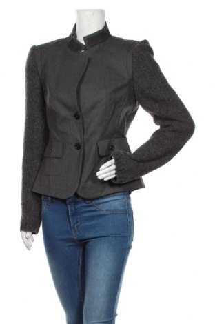 Γυναικείο σακάκι Marc Cain, Μέγεθος M, Χρώμα Γκρί, Μαλλί, Τιμή 48,50 €