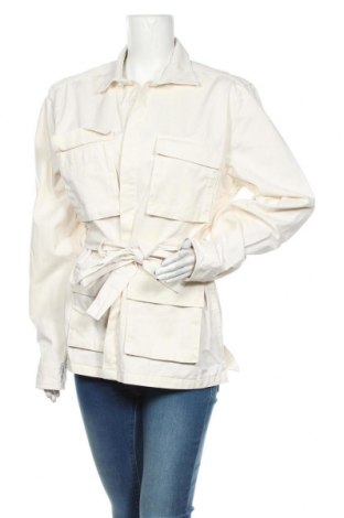 Γυναικείο μπουφάν ASOS, Μέγεθος L, Χρώμα Εκρού, Βαμβάκι, Τιμή 12,56 €