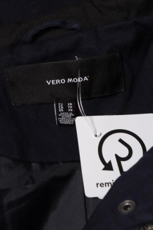 Γυναικείο μπουφάν Vero Moda, Μέγεθος XS, Χρώμα Μπλέ, Βαμβάκι, Τιμή 17,24 €