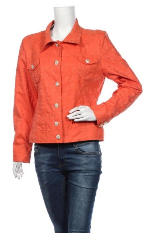 Dámská bunda  Yoors, Velikost L, Barva Oranžová, 55% bavlna, 42% polyester, 3% elastan, Cena  245,00 Kč