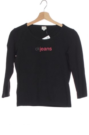 Dětská halenka  Calvin Klein Jeans, Velikost 13-14y/ 164-168 cm, Barva Černá, 95% bavlna, 5% elastan, Cena  494,00 Kč