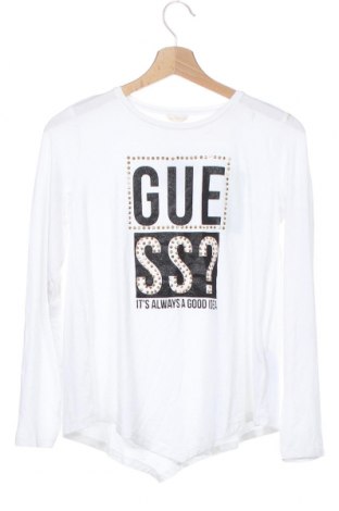 Kinder Shirt Guess, Größe 13-14y/ 164-168 cm, Farbe Weiß, 95% Viskose, 5% Elastan, Preis 23,97 €