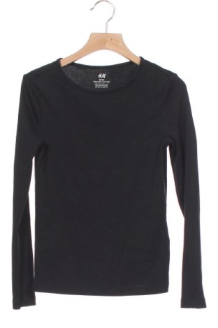Παιδική μπλούζα H&M, Μέγεθος 8-9y/ 134-140 εκ., Χρώμα Μαύρο, 95% βαμβάκι, 5% ελαστάνη, Τιμή 9,90 €
