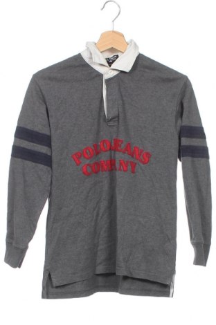 Kinder Shirt Polo Jeans Company by Ralph Lauren, Größe 13-14y/ 164-168 cm, Farbe Grau, Baumwolle, Preis 25,05 €