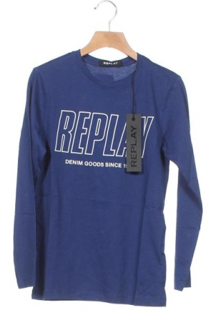 Παιδική μπλούζα Replay, Μέγεθος 9-10y/ 140-146 εκ., Χρώμα Μπλέ, Βαμβάκι, Τιμή 20,41 €