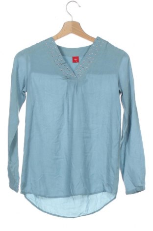Παιδική μπλούζα S.Oliver, Μέγεθος 10-11y/ 146-152 εκ., Χρώμα Μπλέ, Βισκόζη, Τιμή 11,69 €