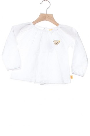 Kinder Shirt Steiff, Größe 6-9m/ 68-74 cm, Farbe Weiß, Baumwolle, Preis 9,74 €