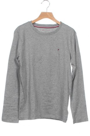 Kinder Shirt Tommy Hilfiger, Größe 10-11y/ 146-152 cm, Farbe Grau, Baumwolle, Preis 33,19 €