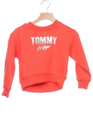 Dziecięca bluzka Tommy Hilfiger, Rozmiar 2-3y/ 98-104 cm, Kolor Czerwony, 70% bawełna, 30% poliester, Cena 259,35 zł