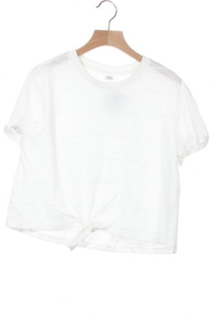 Παιδική μπλούζα Zara, Μέγεθος 11-12y/ 152-158 εκ., Χρώμα Λευκό, 65% πολυεστέρας, 35% βαμβάκι, Τιμή 14,29 €