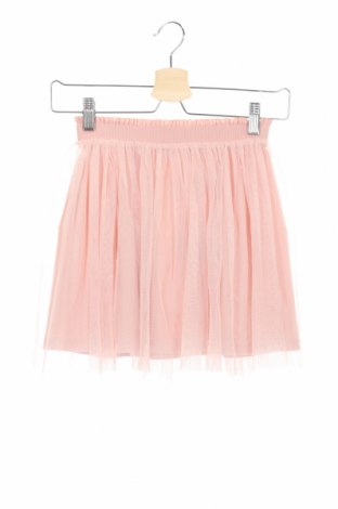 Dziecięca spódnica Uniqlo, Rozmiar 7-8y/ 128-134 cm, Kolor Różowy, 48% poliester, 48% wiskoza, 4% elastyna, Cena 83,16 zł
