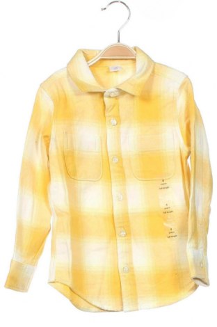 Детска риза Gap Baby, Размер 3-4y/ 104-110 см, Цвят Жълт, Памук, Цена 29,90 лв.