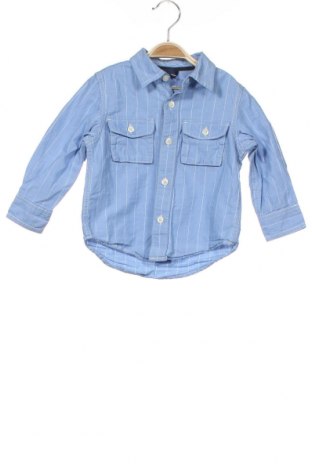 Kinderhemd Gap Baby, Größe 18-24m/ 86-98 cm, Farbe Blau, Baumwolle, Preis 12,01 €