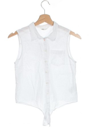 Dziecięca koszula H&M, Rozmiar 14-15y/ 168-170 cm, Kolor Biały, Bawełna, Cena 70,37 zł
