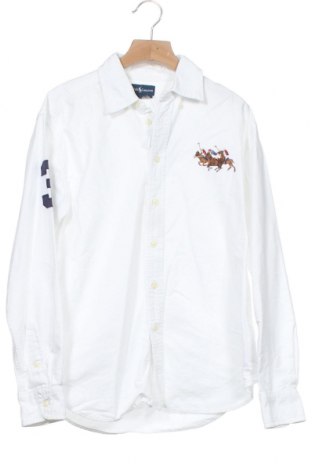 Dziecięca koszula Ralph Lauren, Rozmiar 13-14y/ 164-168 cm, Kolor Biały, 100% bawełna, Cena 89,56 zł