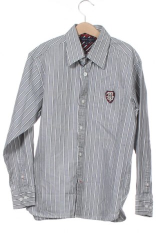 Детска риза Tommy Hilfiger, Размер 9-10y/ 140-146 см, Цвят Сив, Памук, Цена 31,00 лв.