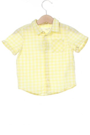 Dziecięca koszula Zara, Rozmiar 9-12m/ 74-80 cm, Kolor Żółty, Bawełna, Cena 76,77 zł