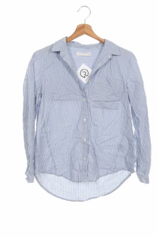 Kinderhemd Zara, Größe 13-14y/ 164-168 cm, Farbe Blau, Baumwolle, Preis 8,73 €
