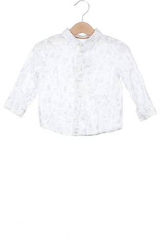 Dětská košile  Zara, Velikost 12-18m/ 80-86 cm, Barva Bílá, Bavlna, Cena  446,00 Kč
