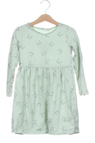 Dětské šaty  H&M, Velikost 4-5y/ 110-116 cm, Barva Zelená, Bavlna, Cena  351,00 Kč