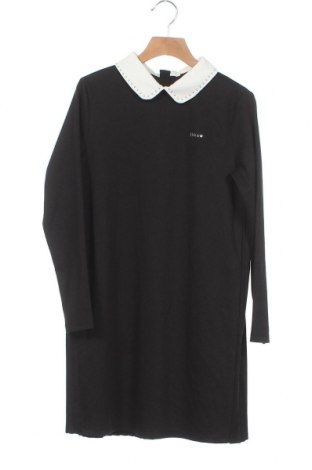 Kinderkleid IKKS, Größe 9-10y/ 140-146 cm, Farbe Schwarz, 81% Polyester, 15% Viskose, 4% Elastan, Preis 38,40 €