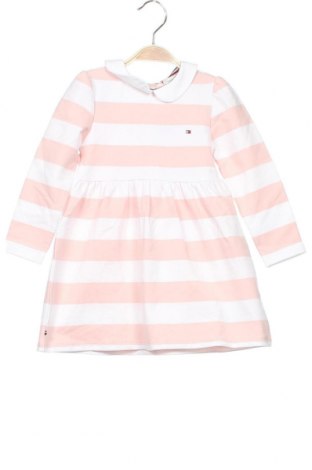 Детска рокля Tommy Hilfiger, Размер 18-24m/ 86-98 см, Цвят Розов, 95% памук, 5% еластан, Цена 125,37 лв.