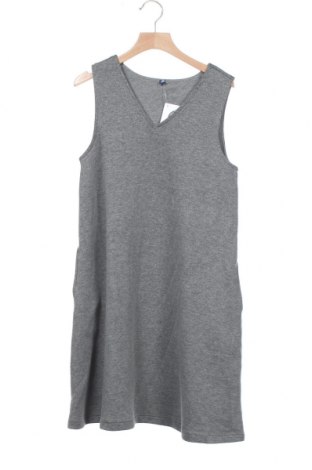 Kinderkleid Uniqlo, Größe 10-11y/ 146-152 cm, Farbe Grau, 51% Polyester, 49% Baumwolle, Preis 18,09 €