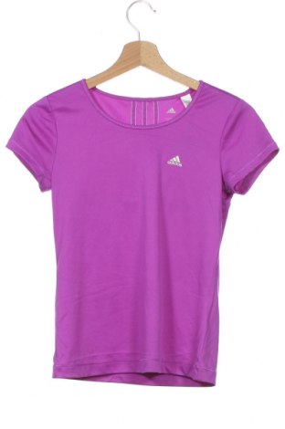 Tricou pentru copii Adidas, Mărime 11-12y/ 152-158 cm, Culoare Roz, Poliester, Preț 72,95 Lei