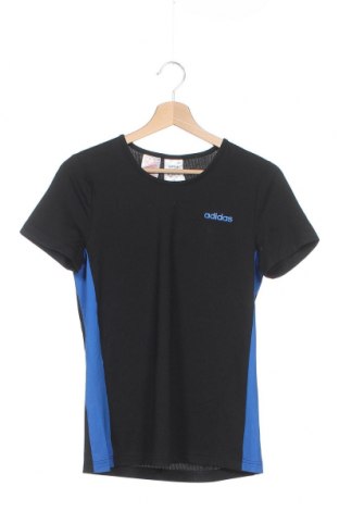 Tricou pentru copii Adidas, Mărime 13-14y/ 164-168 cm, Culoare Negru, 91% poliester, 9% elastan, Preț 63,00 Lei