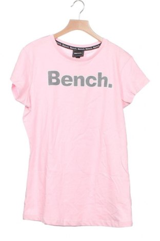Детска тениска Bench, Размер 15-18y/ 170-176 см, Цвят Розов, Памук, Цена 20,80 лв.