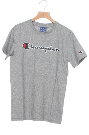 Kinder T-Shirt Champion, Größe 11-12y/ 152-158 cm, Farbe Grau, Baumwolle, Preis 16,08 €