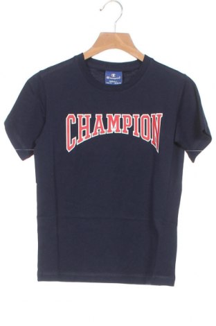 Dziecięcy T-shirt Champion, Rozmiar 7-8y/ 128-134 cm, Kolor Niebieski, Bawełna, Cena 62,37 zł