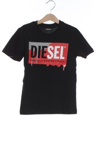 Kinder T-Shirt Diesel, Größe 6-7y/ 122-128 cm, Farbe Schwarz, Baumwolle, Preis 34,41 €